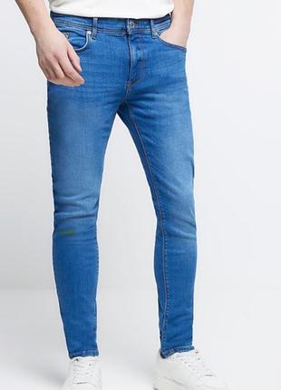 Blue skinny fit jeans