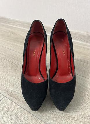 Туфли замшевые латутени 35 размер