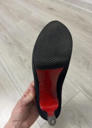 Туфли замшевые латутени 35 размер