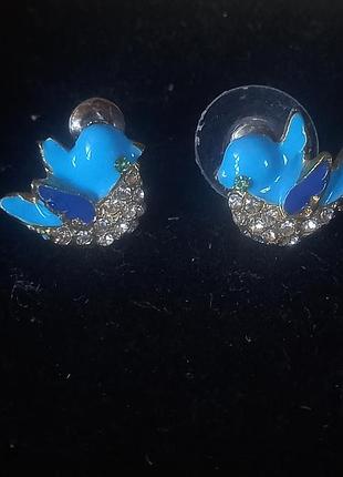 Милые, винтажные сережочки. америка