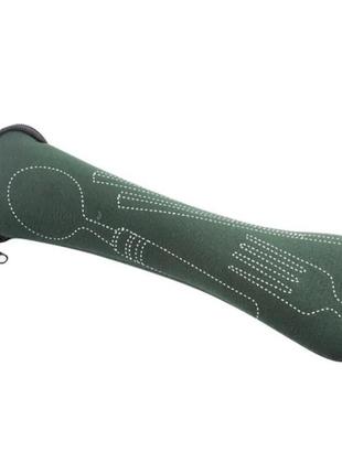 Чехол для ложки вилки зеленый