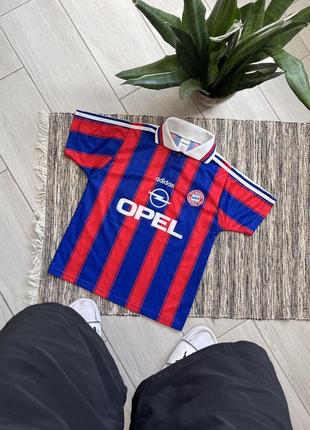 Винтажная футболка bayern munich 1996 home shirt