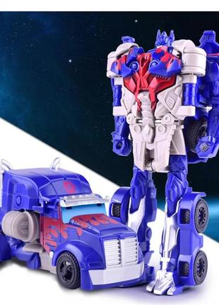 Іграшка трансформер. робот трансформер optimus prime. трансформер вантажівка оптімус прайм