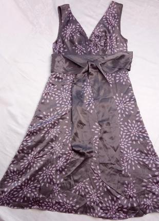 Шелковое сарафан платье от ted baker 4