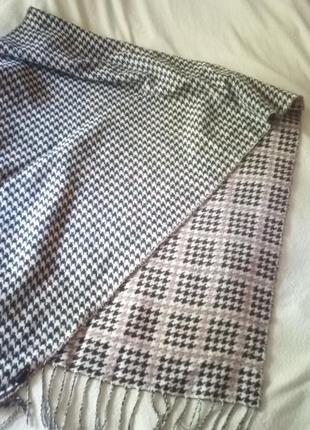 Шарф-палантин на две стороны