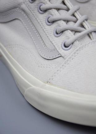 Vans old skool dx blocked classic grey вансы низкие серые белые 382 фото