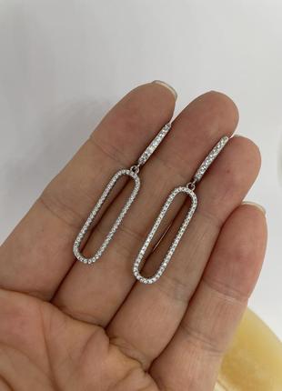 Срібні сережки 925 проба