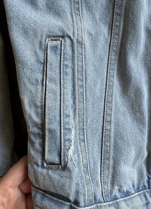Джинсова куртка zara 5