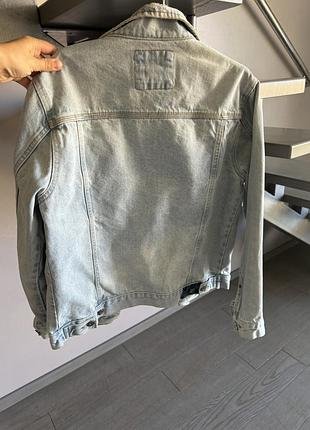 Джинсова куртка zara 7