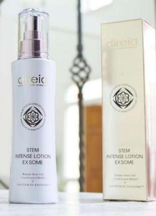 Люкс антивозрастной лифтинг-лосьон со стволовыми клетками, 120 мл direia stem intence lotion ex some, япония