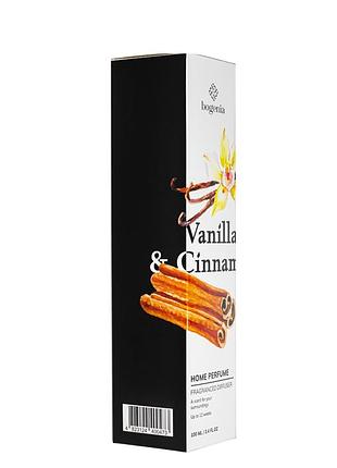 Аромадиффузор для дома bogenia vanilla & cinnamon парфюмированный bg360.002, 100 мл