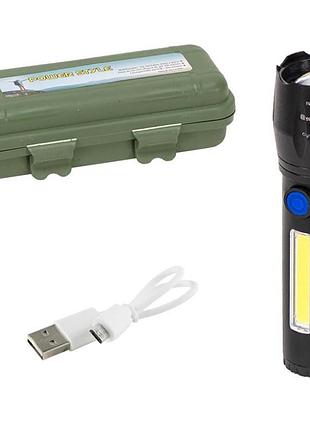 Ліхтарик у кейсі usb c81 114263