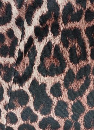 Платье леопардовый принт 5