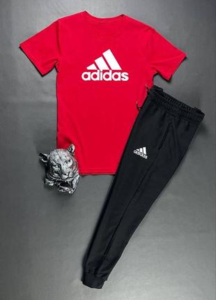 Чоловічий спортивний костюм adidas на весну та літо6 фото