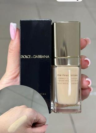 Відновлюючий тональний крем dolce&gabbana perfect luminous foundation # 78