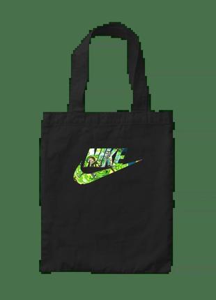 Шоппер nike (rick and morty)