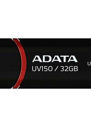 Flash a-data usb 3.2 uv150 32gb black2 фото