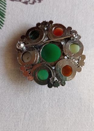 Брошь, винтаж, шотландия.