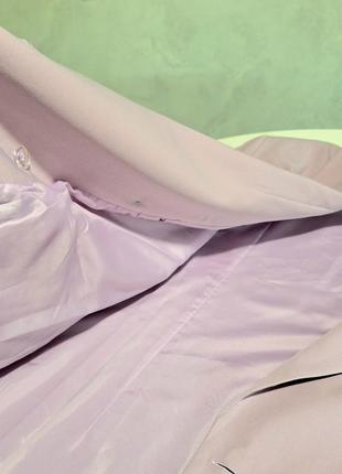 Жакет лавандового цвета, большой размер2 фото