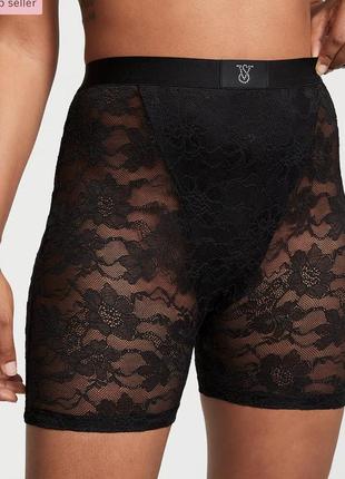 Кружевные трусики шорты victoria’s secret оригинал виктория сикрет