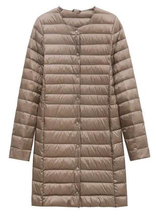 Подовжена куртка пуховик uniqlo