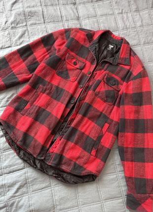 Рубашка рубашка куртка в клетку