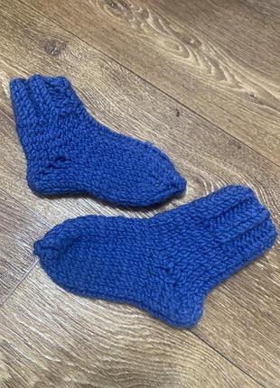 Вязаные носки