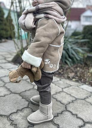 Штани коричневі вельветові у рубчик zara