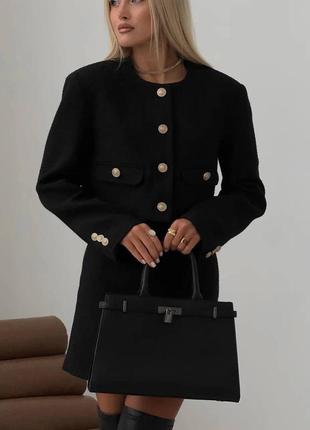 Костюм твид с юбкой