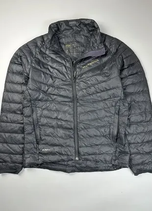 Легкая пуховая нейлоновая городская куртка унисекс helly hansen m-l