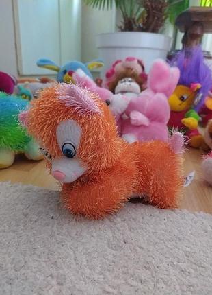 Котенок оранжевый мягкая игрушка