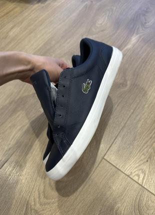 Кеды кожаные lacoste оригинал