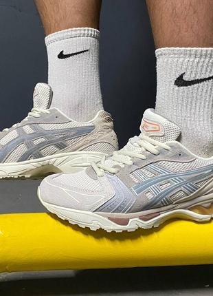 Мужские кроссовки asics gel kayano 14 beige 🤍