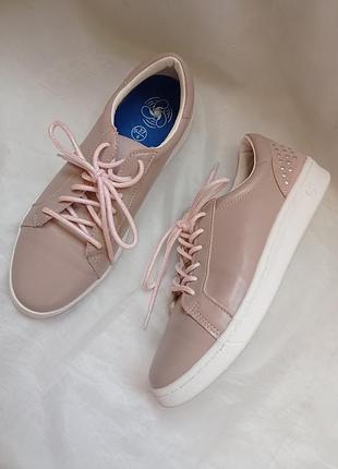 Жіночі снікерси кросівки рожевий пудровий р. 37