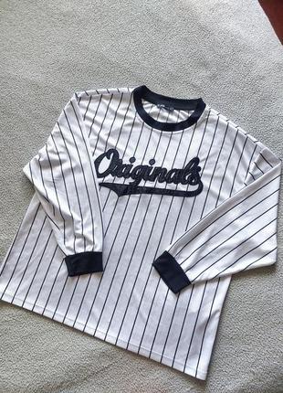 Женская мужская унисекс оверсайз спортивная кофта лонг водолазка1 фото