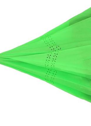 Двухслойный механический зонт-трость обратного сложения ferretti