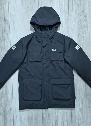 Куртка пуховик jack wolfskin