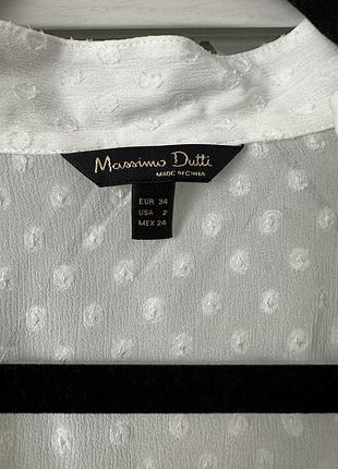 Блуза massimo dutti xs 4