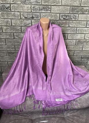 Шелковый шарф pashmina