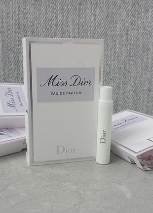 Christian dior miss dior eau de parfum пробник для жінок (оригінал)