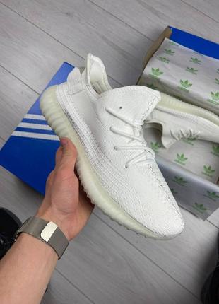 Adidas yeezy boost 350 white4 фото