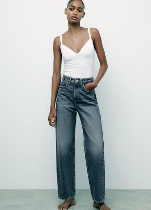 Джинси жіночі сині мом zara new