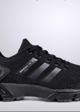 Кросівки жіночі текстильні adidas marathon tr 26 beige  женские спортивные кроссовки адидас маратон бежевые серые чёрные10 фото