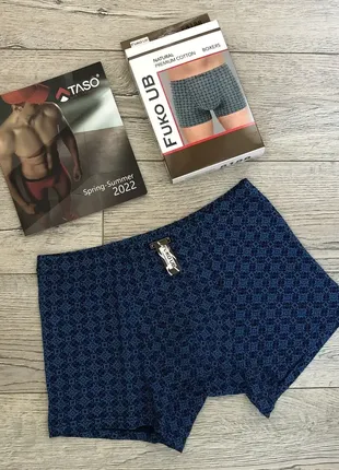 Трусы  мужские  fuko ub  8188  боксёрки  хлопок  турция .  размер :   4xl (56)
