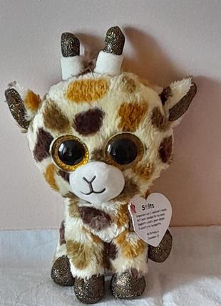 Іграшка , фігурка  м'яка ty 2022 stilts - жирафа