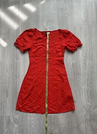 Платье красное 3