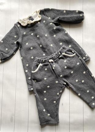 Костюм на флисе zara next h&m