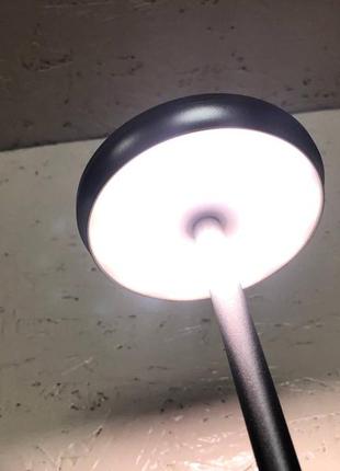 Акумуляторна бездротова настільна лампа, портативна лампа 5200 маг