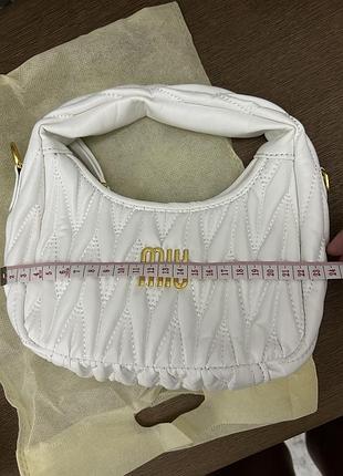 Сумка в стилі miu miu