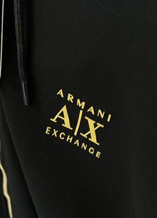 Спортивний костюм armani exchange чорний і синій